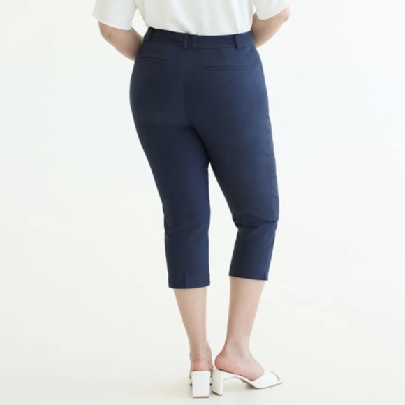 Slim Leg High Rise Capri Pants - The Iconic - Picture 2 of 6